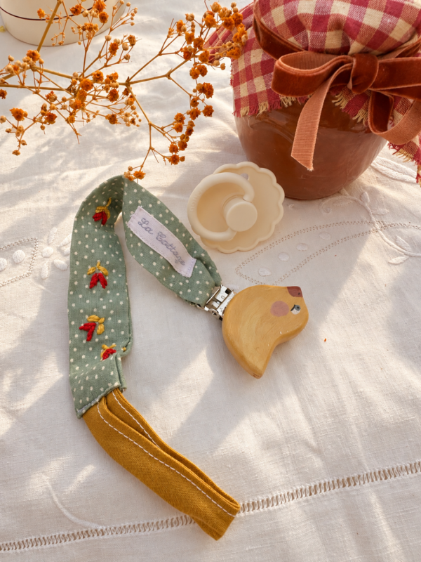 Cottage’s clip pollito bordados